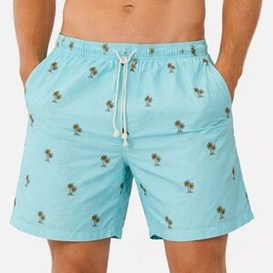 Preppy OLD MONEY COASTAL J. McLaughlin MENS XL LINED SWIM TRUNK 6" *2 for 20*